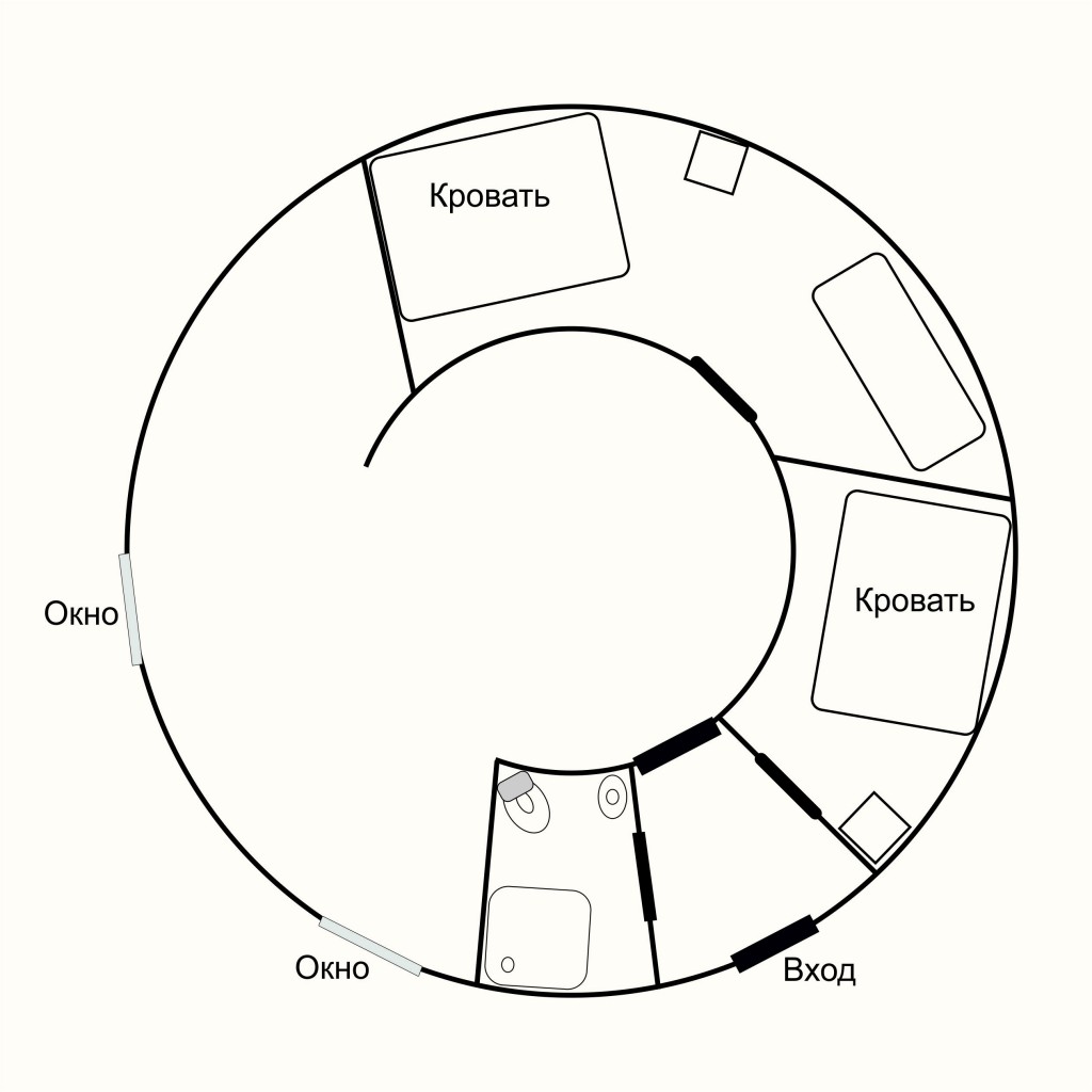 Проект юрты чертежи